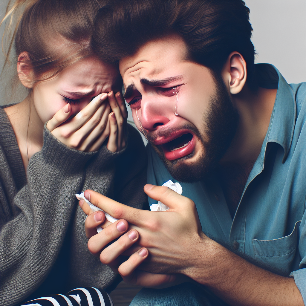 Erkek arkadaşım yanımda ağladı 1 Erkek arkadaşım yanımda ağladı