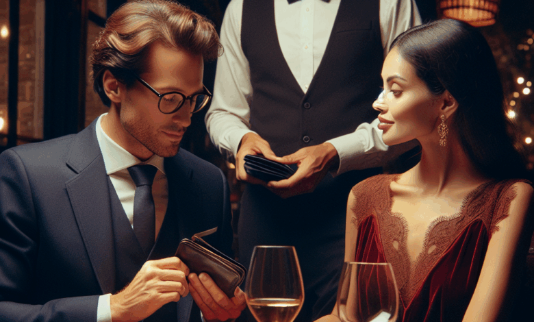 Sevgiliyle buluşmada hesabı ödemek 2 Sevgiliyle buluşmada hesabı ödemek