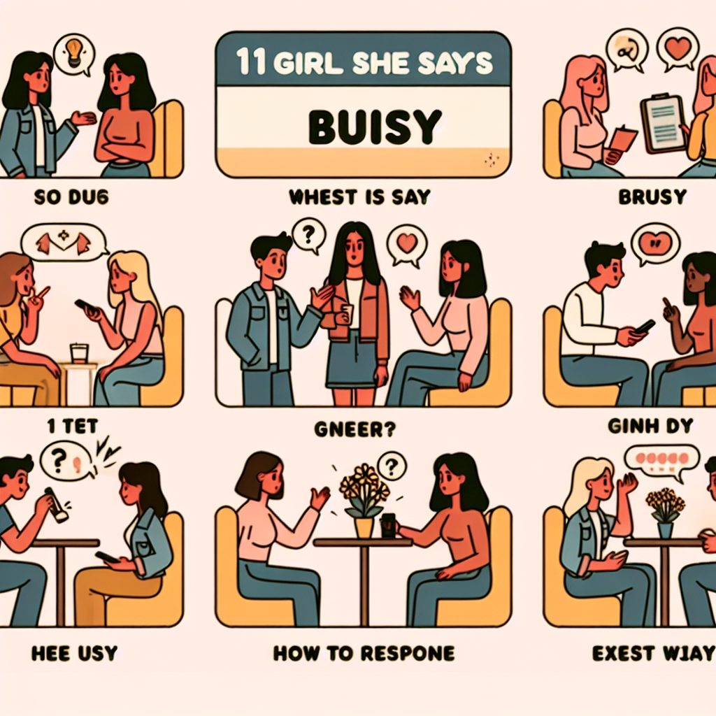 Bir Kız Meşgulüm Diyorsa Ona Verilebilecek 11 Farklı Cevap 1 Bir Kız Meşgulüm Diyorsa Ona Verilebilecek 11 Farklı Cevap