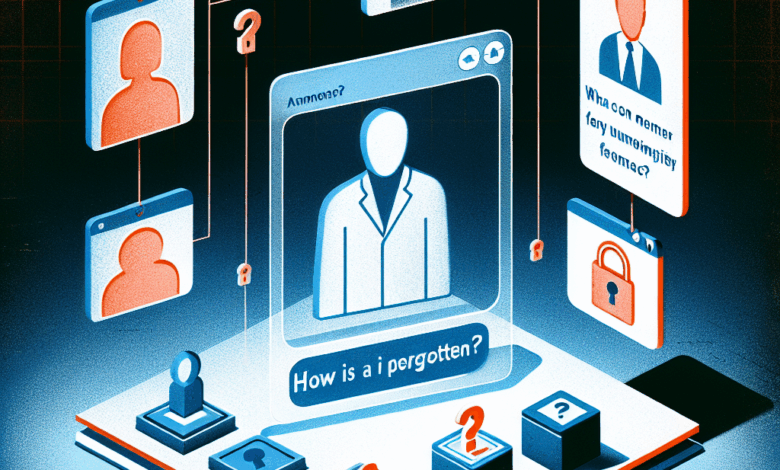 Bir İnsan Nasıl Unutulur 1 Bir İnsan Nasıl Unutulur