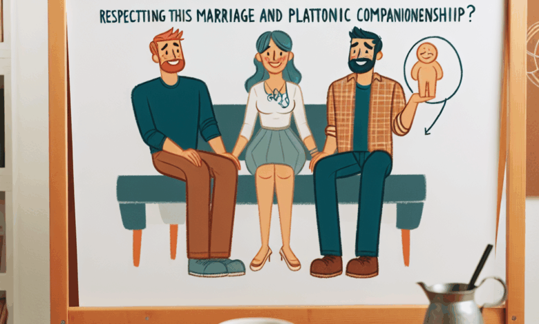 Evli bir kadın başka bir erkekle birlikte takılabilir mi