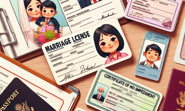 Evlilikte İstenen Belgeler 9 Evlilikte İstenen Belgeler