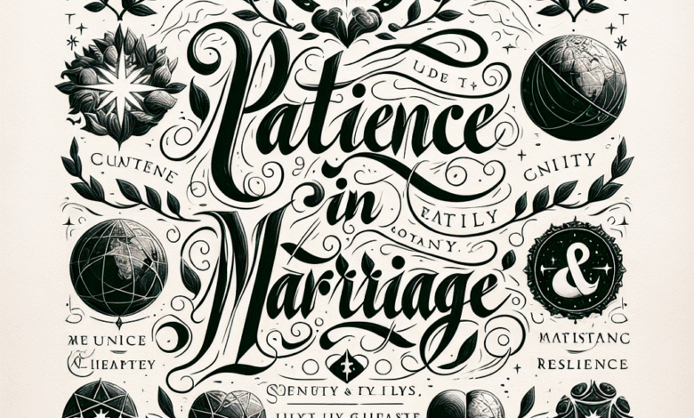 Evlilikte Sabır İle İlgili Sözler 4 Evlilikte Sabır İle İlgili Sözler