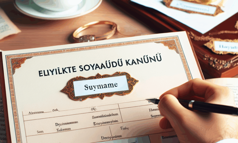Evlilikte Soyadı Kanunu 10 Evlilikte Soyadı Kanunu