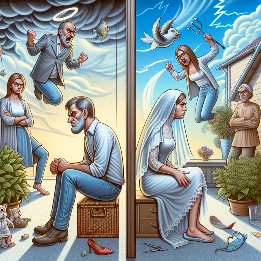 Evlilikte Fikir Uyuşmazlığı 1 Evlilikte Fikir Uyuşmazlığı